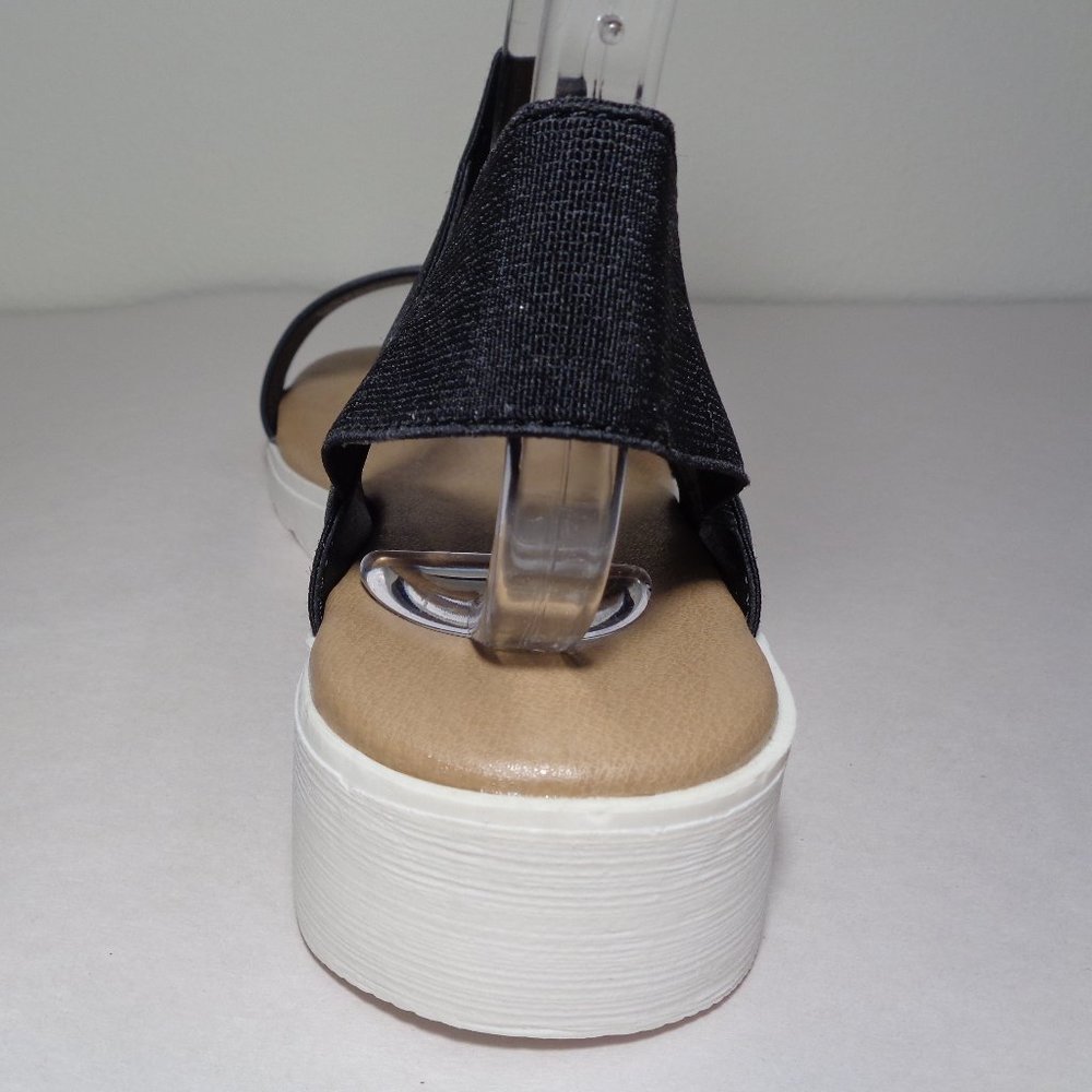Kensie Size 9 M EVERLEE Black New Wedge Sandals - Picture 9 of 13